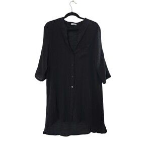 ekouaer top Women's Black Shirt Size XL